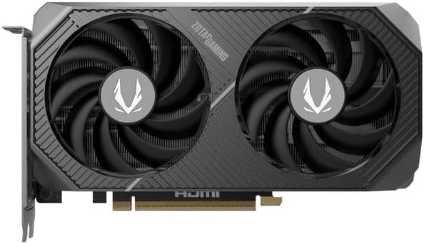 ZOTAC Gaming GeForce RTX 5060 Ti 8GB Twin Edge OC DLSS 4 8GB GDDR7 128-bit 28 Gbps PCIE 5.0 Gaming Graphics Card, IceStorm 2.0 Cooling, SFF-Ready, ZT-B50610H-10M