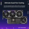 ASUS - ROG Astral NVIDIA GeForce RTX 5090 32GB GDDR7 PCI Express 5.0 Graphics Card - Black