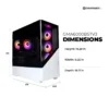 607f692a-6fed-4c2a-8b77-405c09c3d98d CyberPowerPC - Gaming Desktop - AMD Ryzen 7 8700F - AMD Radeon RX 7600 8GB - 16GB DDR5 - 1TB PCIe 4.0 SSD - White