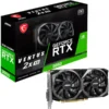 MSI - NVIDIA RTX 3050 VENTUS 2X XS 8G OC - 8GB GDDR6 - PCI Express 4.0 - Graphics Card - Black