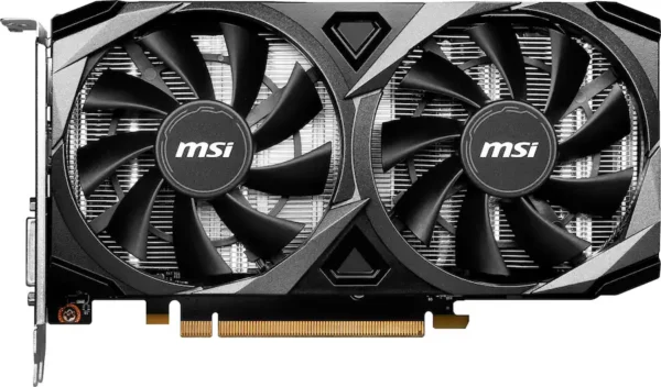 MSI - NVIDIA RTX 3050 VENTUS 2X XS 8G OC - 8GB GDDR6 - PCI Express 4.0 - Graphics Card - Black