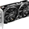 MSI - NVIDIA RTX 3050 VENTUS 2X XS 8G OC - 8GB GDDR6 - PCI Express 4.0 - Graphics Card - Black